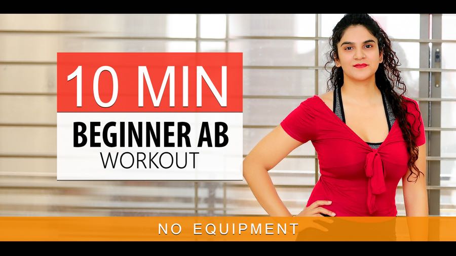 10 Minute Ab Workout For Beginners