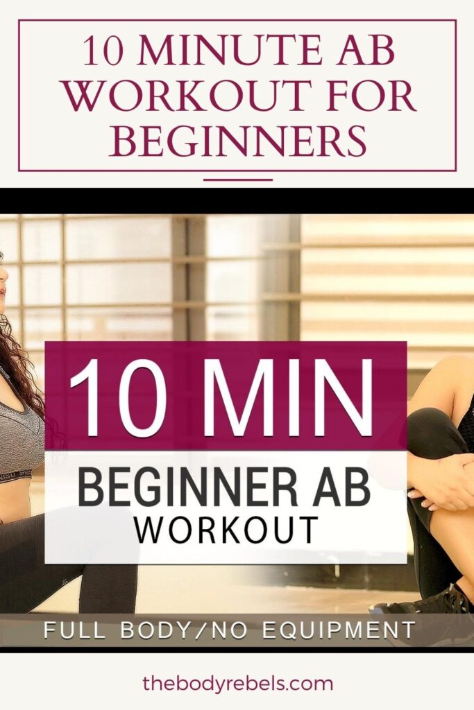 10 minute ab workout for beginners